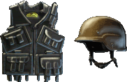 Kevlar Vest & Helmet